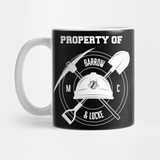 Barrow & Locke white Mug